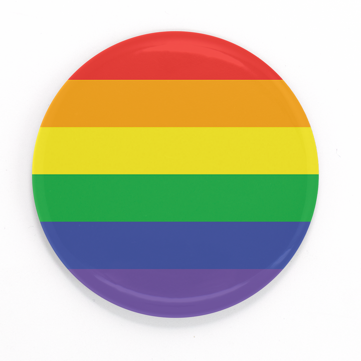 Custom Pride Pronoun Button - Union Printed - Made in the USA