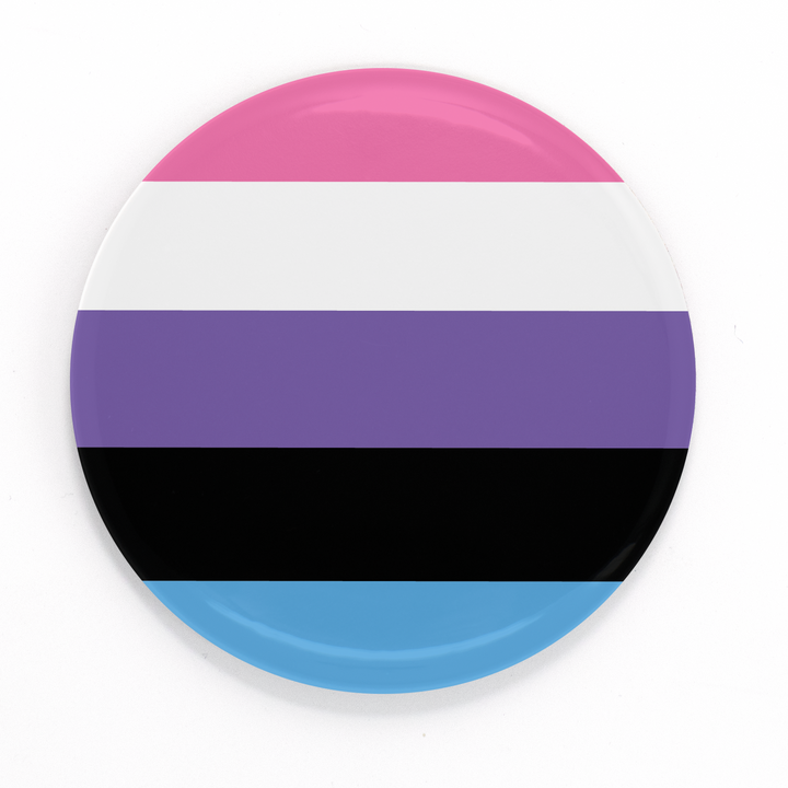 Custom Pride Pronoun Button - Union Printed - Made in the USA