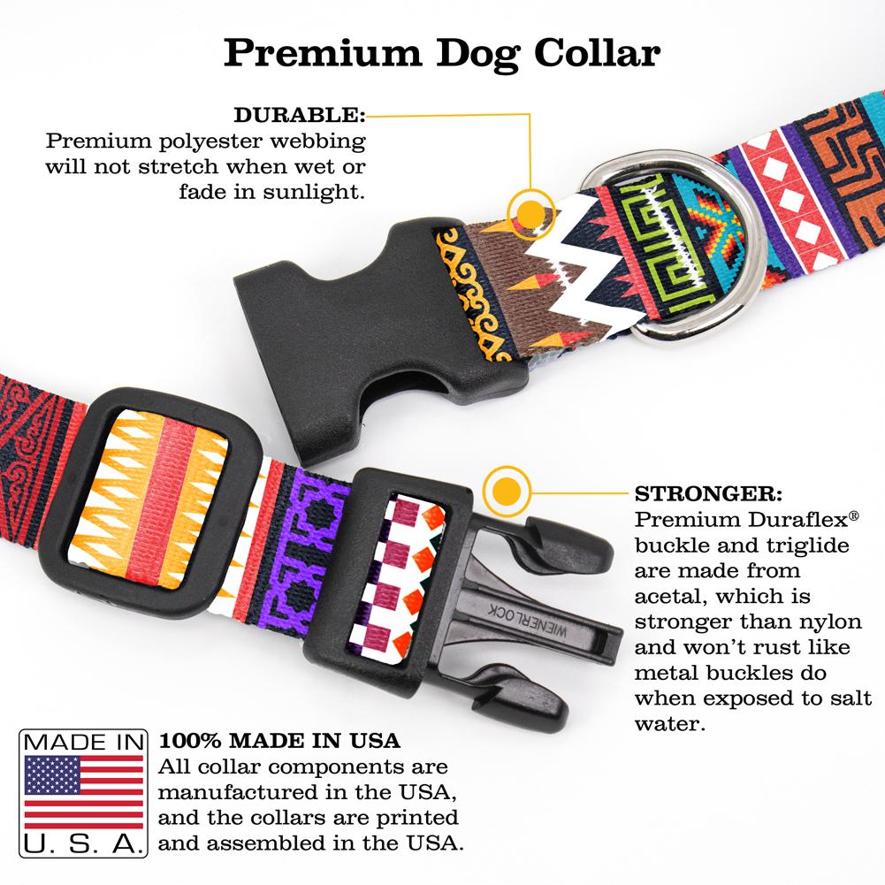 Multicultural Dog Collar - Made in USA