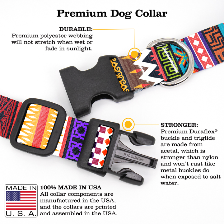 Multicultural Dog Collar - Made in USA