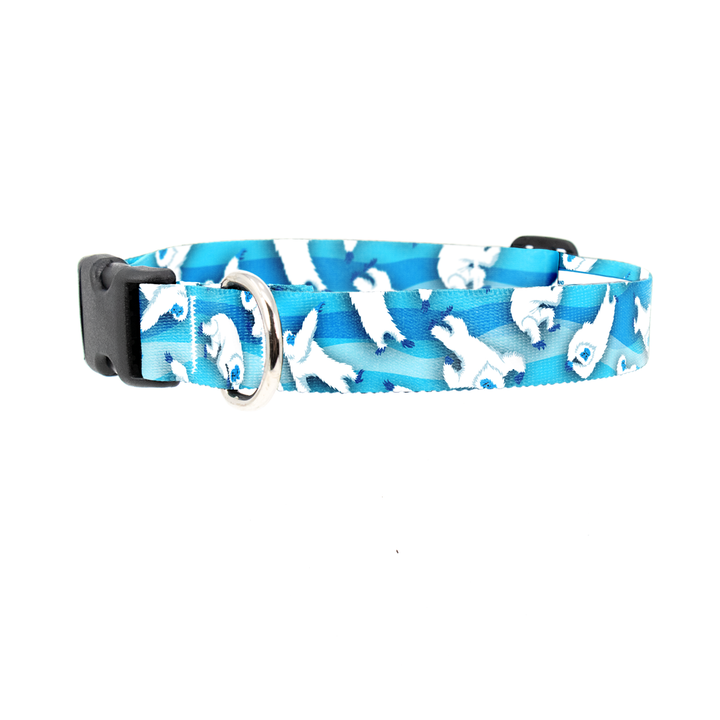 Dancing Yeti Dog Collar - Made in USA