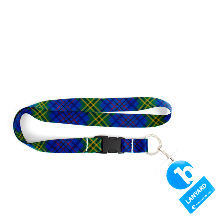 Mulligan Premium Lanyard - with Buckle and Flat Ring - Made in the USA