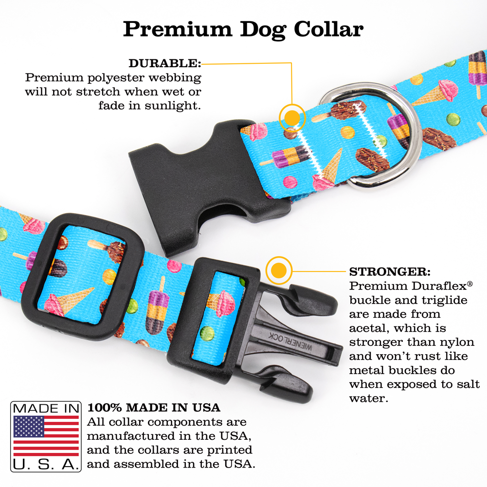 Summer Luv Dog Collar - Made in USA