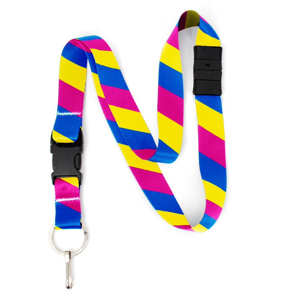 Pride Flag Premium and Breakaway Lanyards - Made in USA