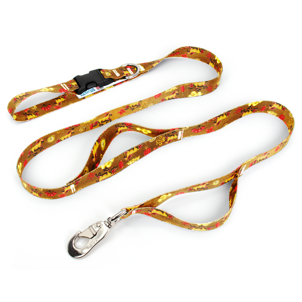 Zodiac Lunar Horse Fab Grab Leash - Made in USA