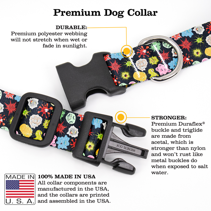 Microbiome Dog Collar - Made in USA