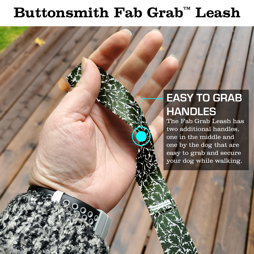 Morris Oak Fab Grab Leash - Made in USA