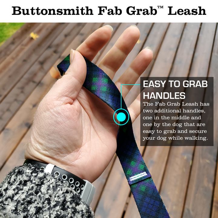 Baird Plaid Fab Grab Leash - Made in USA