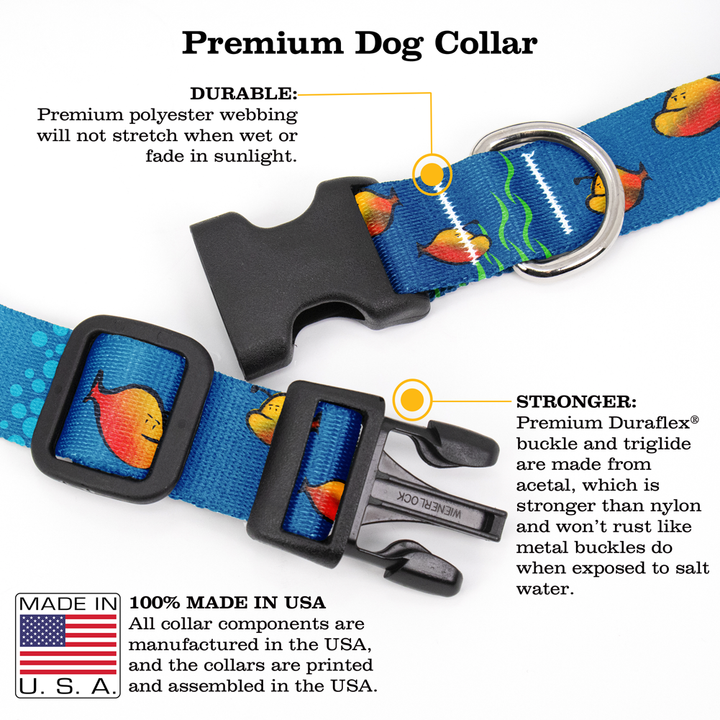 Hanklerfish Dog Collar - Made in USA