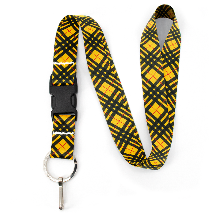 MacLeod of Lewis Plaid Premium Lanyard - with Buckle and Flat Ring - Made in the USA