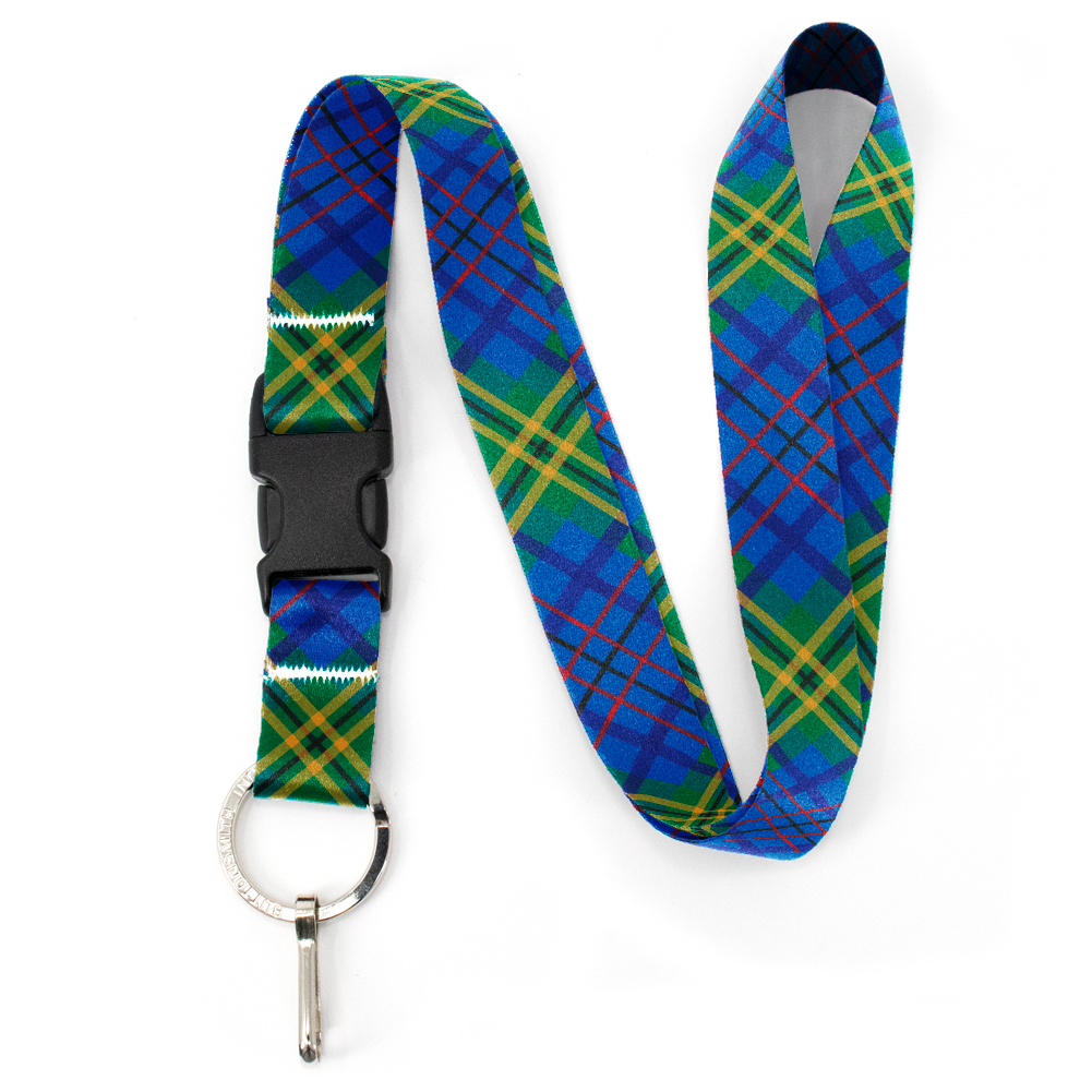 Mulligan Premium Lanyard - with Buckle and Flat Ring - Made in the USA