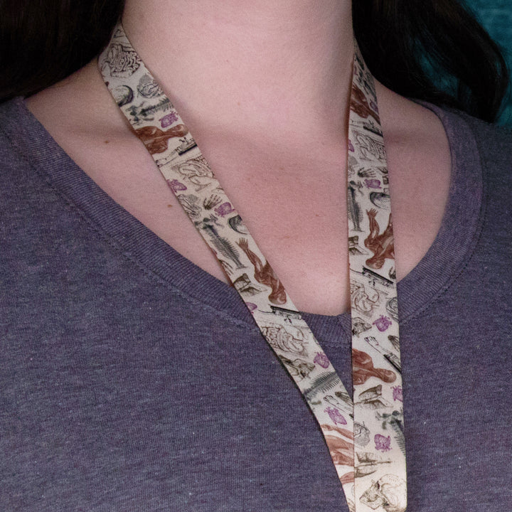 Buttonsmith Anatomy Custom Lanyard - Made in USA - Buttonsmith Inc.