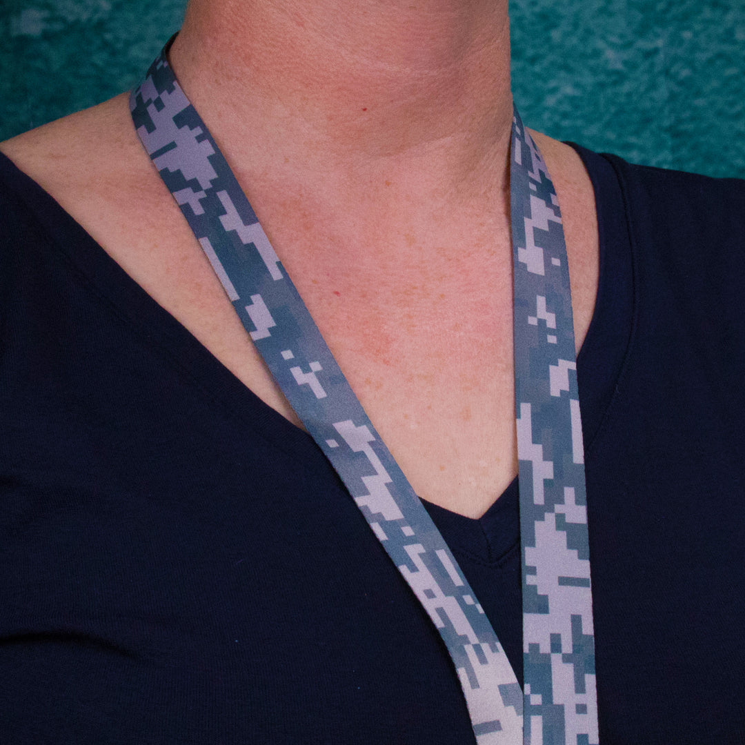 Buttonsmith Urban Camo Lanyard - Made in USA - Buttonsmith Inc.