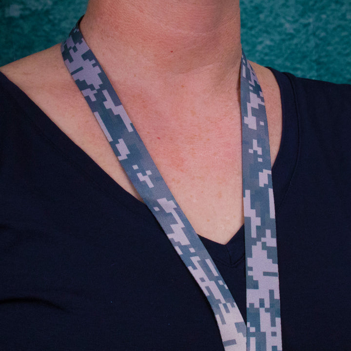 Buttonsmith Urban Camo Breakaway Lanyard - Made in USA - Buttonsmith Inc.