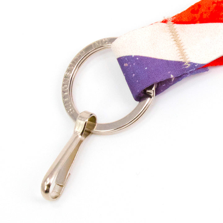 Buttonsmith Old Glory Custom Lanyard Made in USA - Buttonsmith Inc.