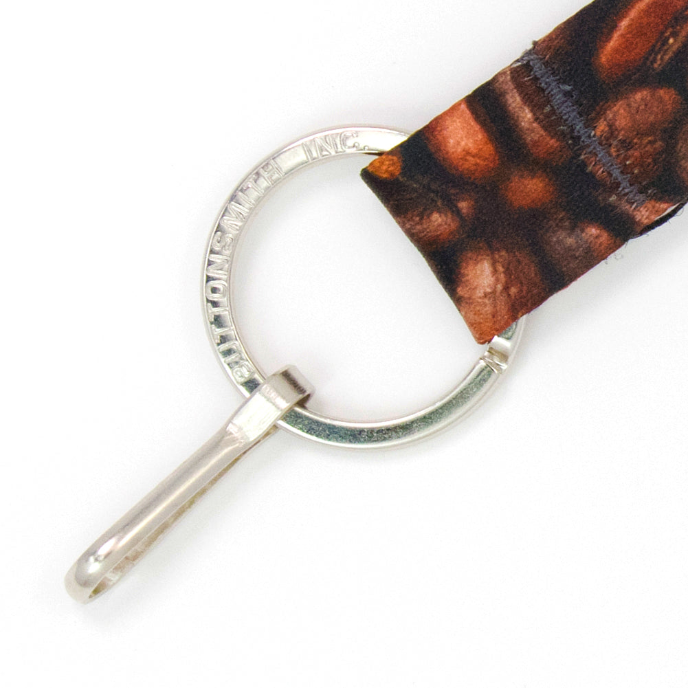 Buttonsmith Coffee Beans Breakaway Lanyard Made in USA - Buttonsmith Inc.