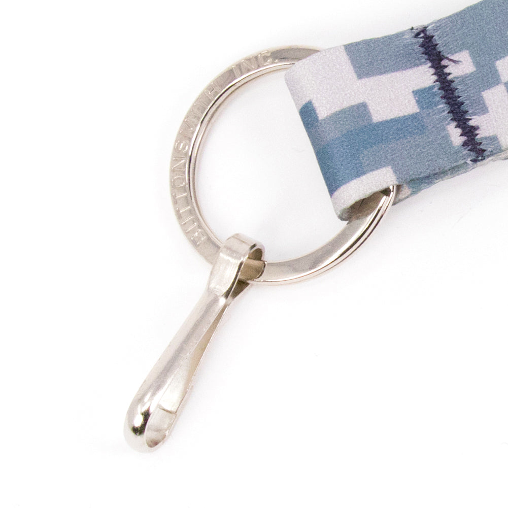 Buttonsmith Urban Camo Wristlet Lanyard - Made in USA - Buttonsmith Inc.