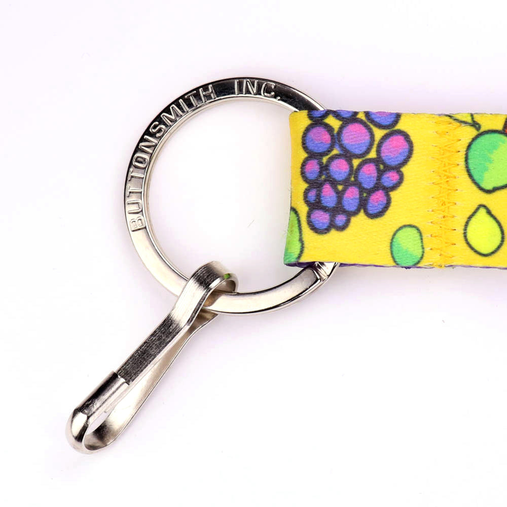 Buttonsmith Fruit Frenzy Custom Lanyard Made in USA - Buttonsmith Inc.