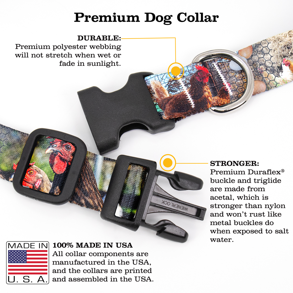 Chick Pix Dog Collar - Made in USA