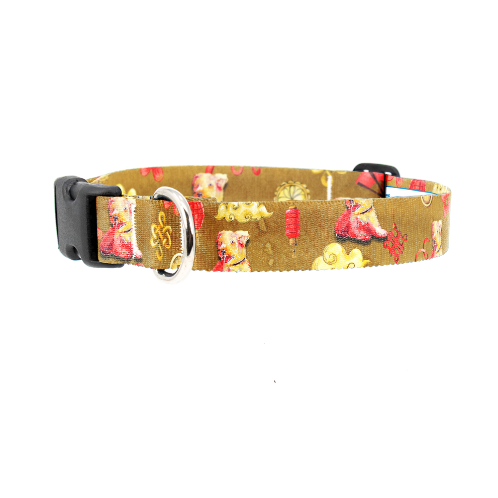 Zodiac Lunar Dog Dog Collar - Made in USA