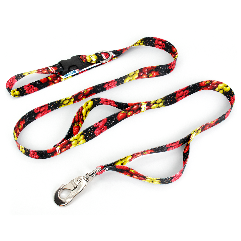 Berry Blast Fab Grab Leash - Made in USA