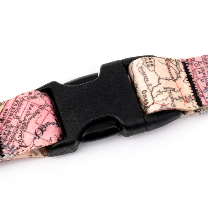 Buttonsmith Map Custom Lanyard - Made in USA - Buttonsmith Inc.