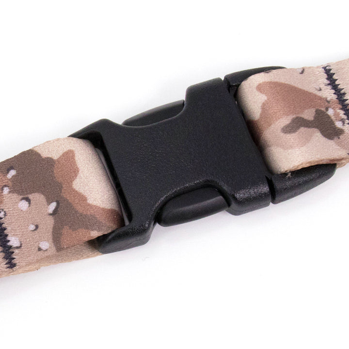 Buttonsmith Desert Camo Custom Lanyard Made in USA - Buttonsmith Inc.