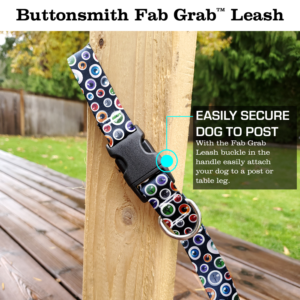 The Eyes Have It Fab Grab Leash - Made in USA