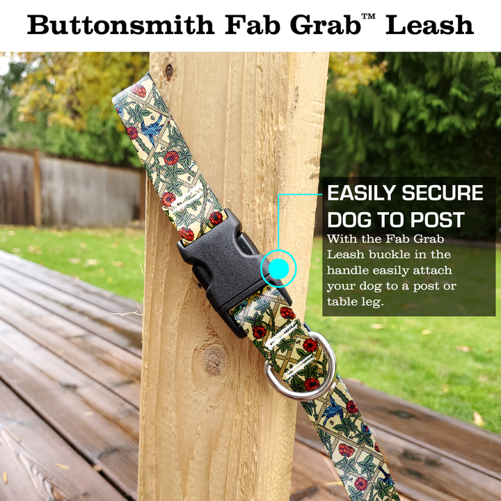 Morris Trellis Fab Grab Leash - Made in USA