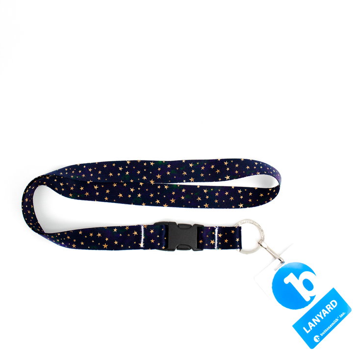 Star Stuff Premium Lanyard - with Buckle and Flat Ring - Made in the USA