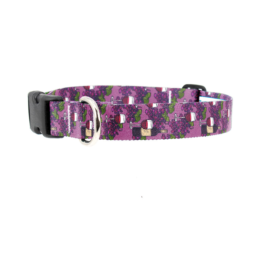 Cabernet Dog Collar - Made in USA