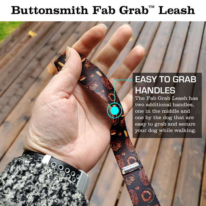 Chocolate Coma Fab Grab Leash - Made in USA