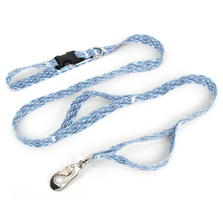 Blue Fans Fab Grab Leash - Made in USA