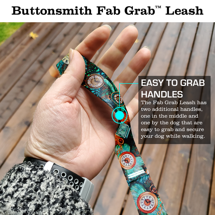 Time Flies Fab Grab Leash - Made in USA