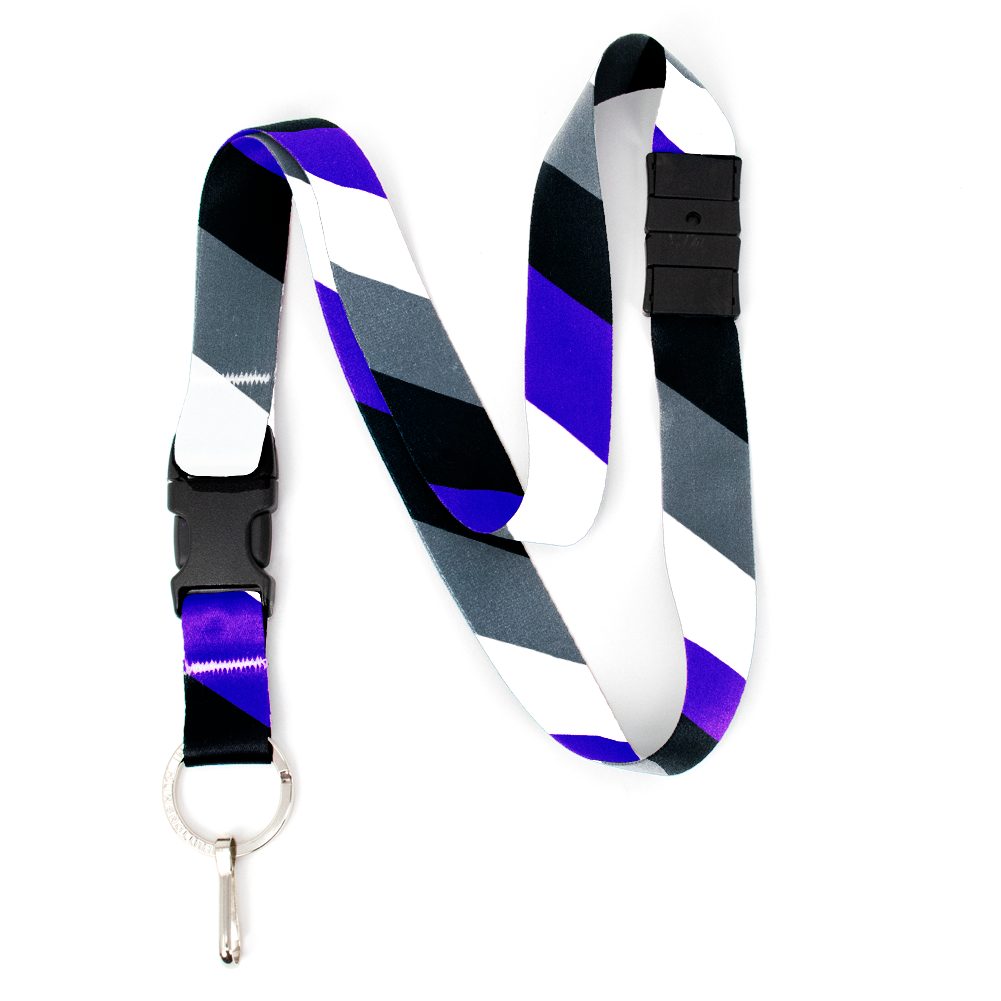 Pride Flag Premium and Breakaway Lanyards - Made in USA