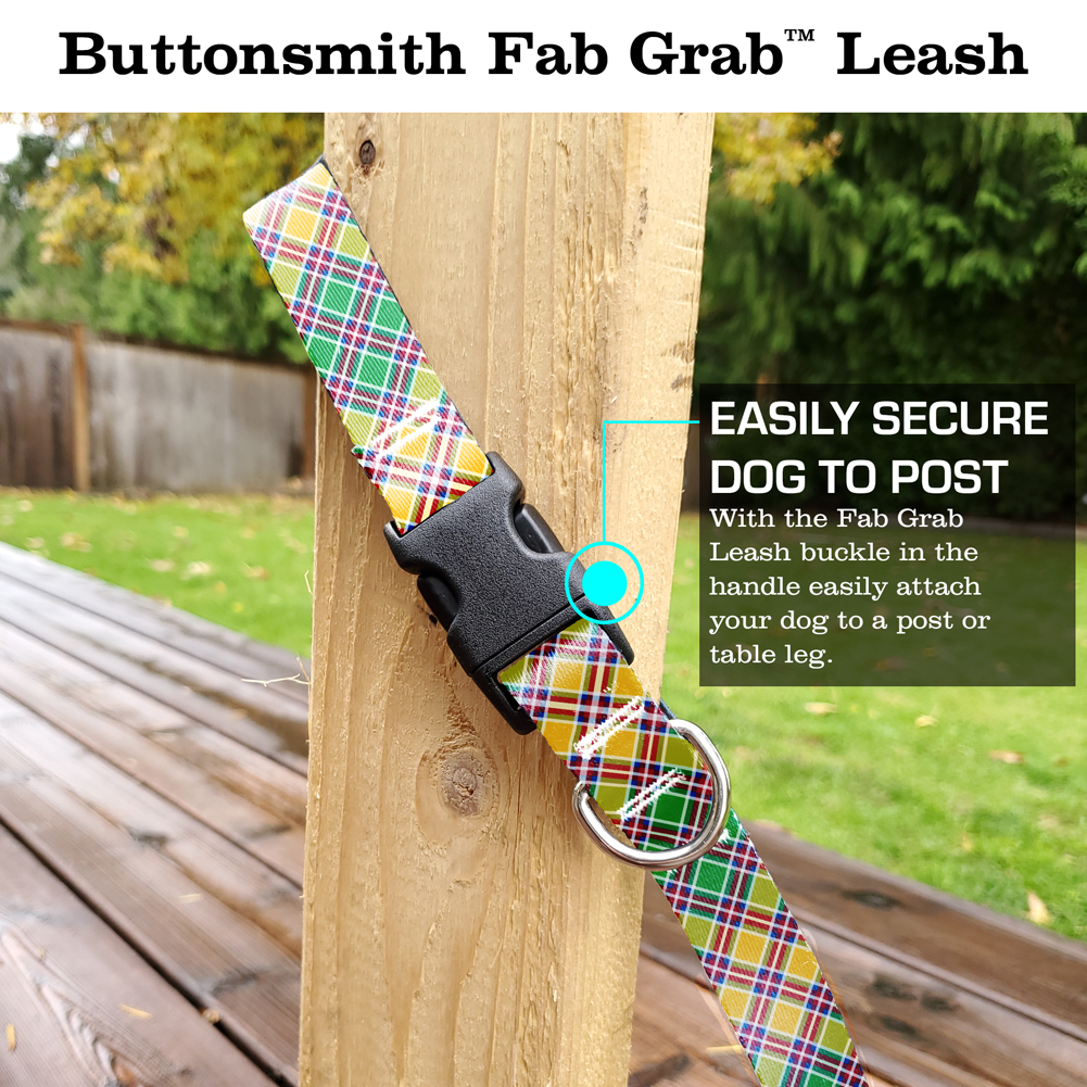 Jacobite Plaid Fab Grab Leash - Made in USA