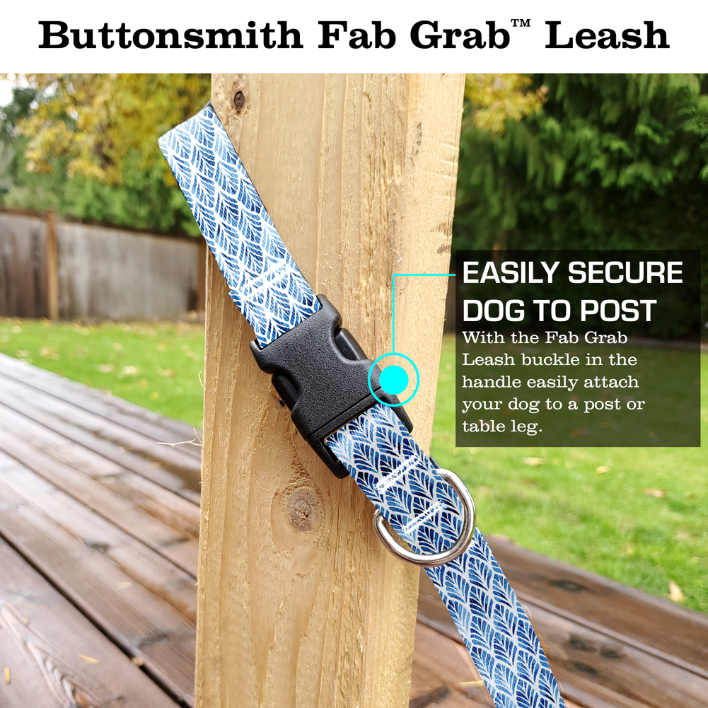 Blue Fans Fab Grab Leash - Made in USA