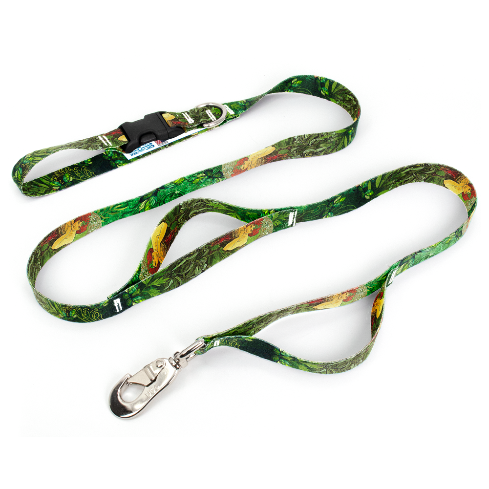 Mucha Emerald Fab Grab Leash - Made in USA