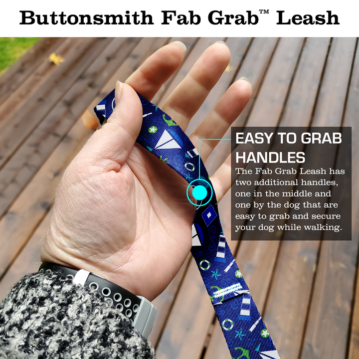 All At Sea Fab Grab Leash - Made in USA