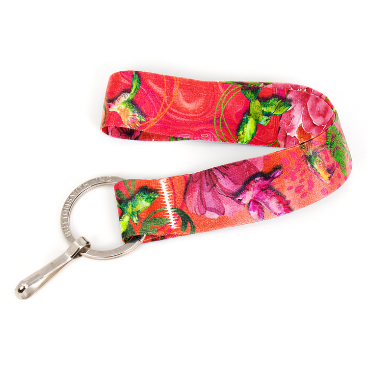 Charm Riot Wristlet Lanyard - with Buckle and Flat Ring - Made in the USA