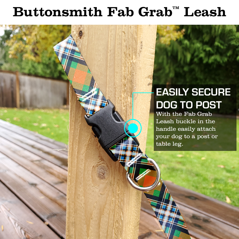 MacGill of Jura Plaid Fab Grab Leash - Made in USA