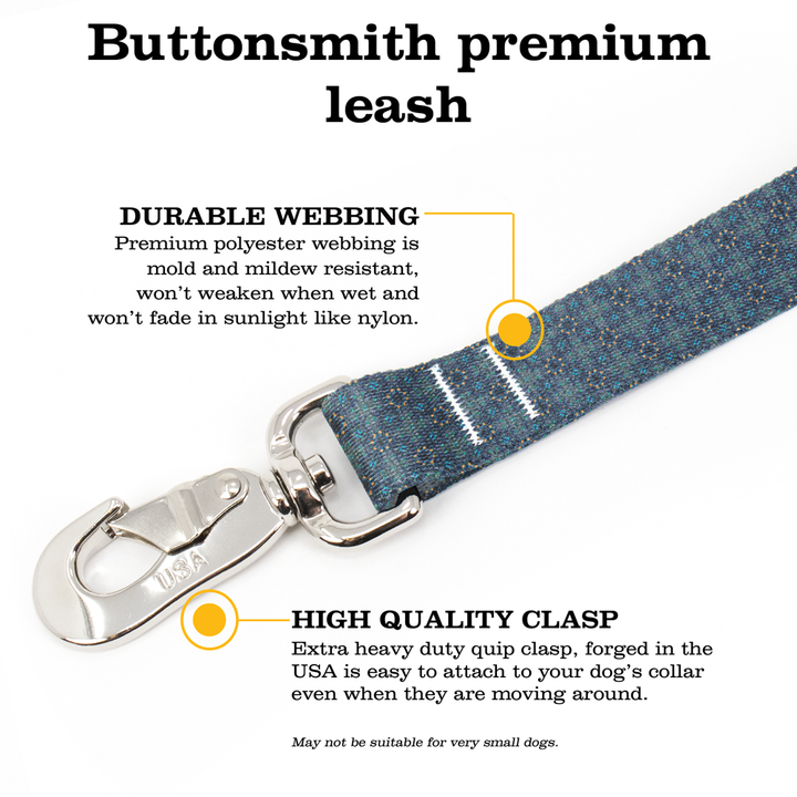 Grandpa's Tie Fab Grab Leash - Made in USA