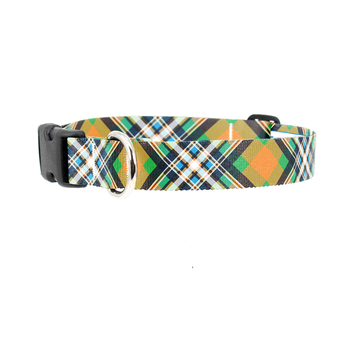 MacGill of Jura Plaid Dog Collar - Made in USA