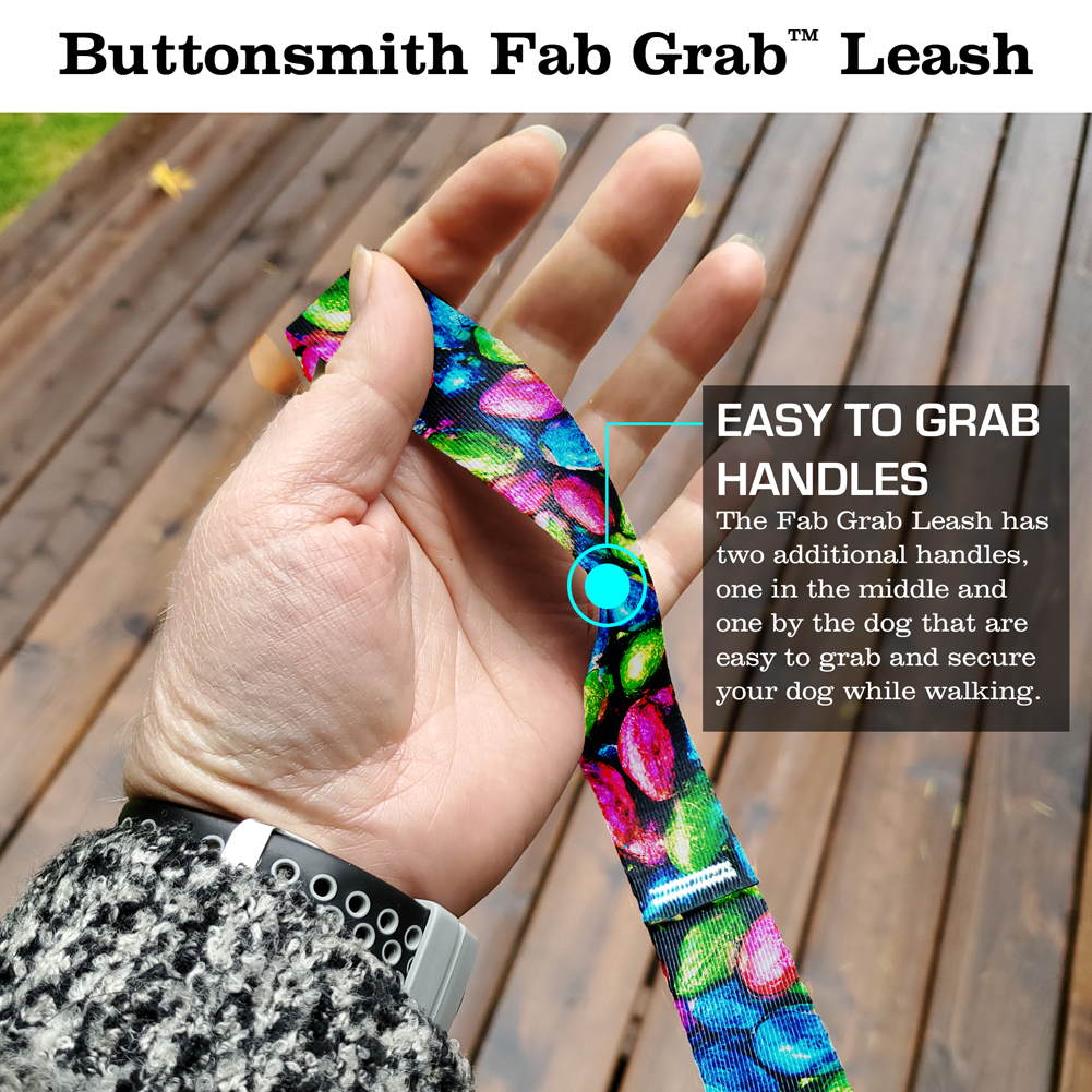 Chocolate Eggs Fab Grab Leash - Made in USA