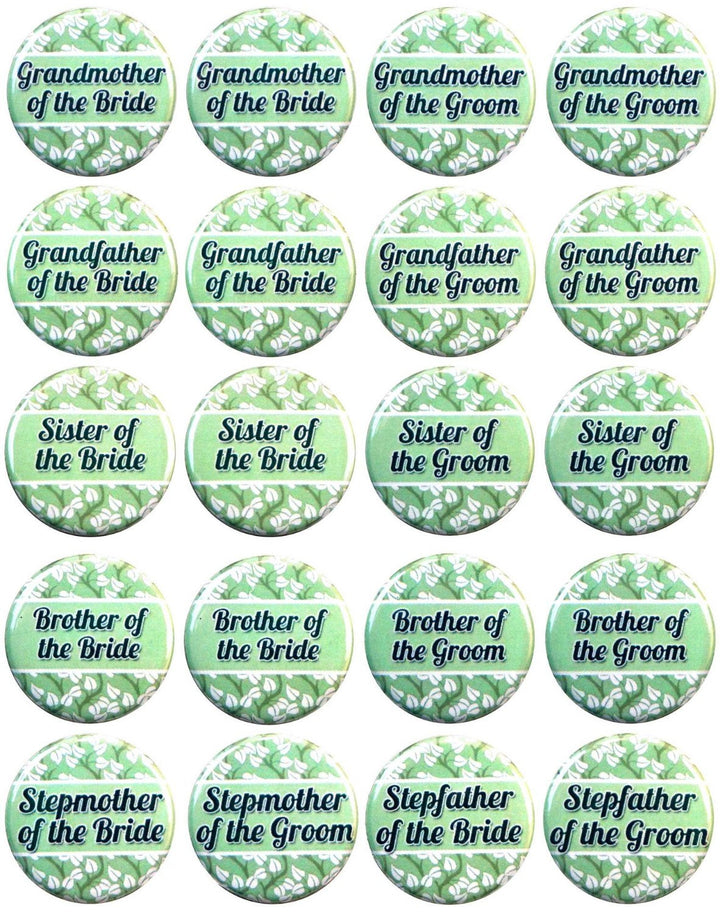 Wedding Button Set - Buttonsmith Inc.