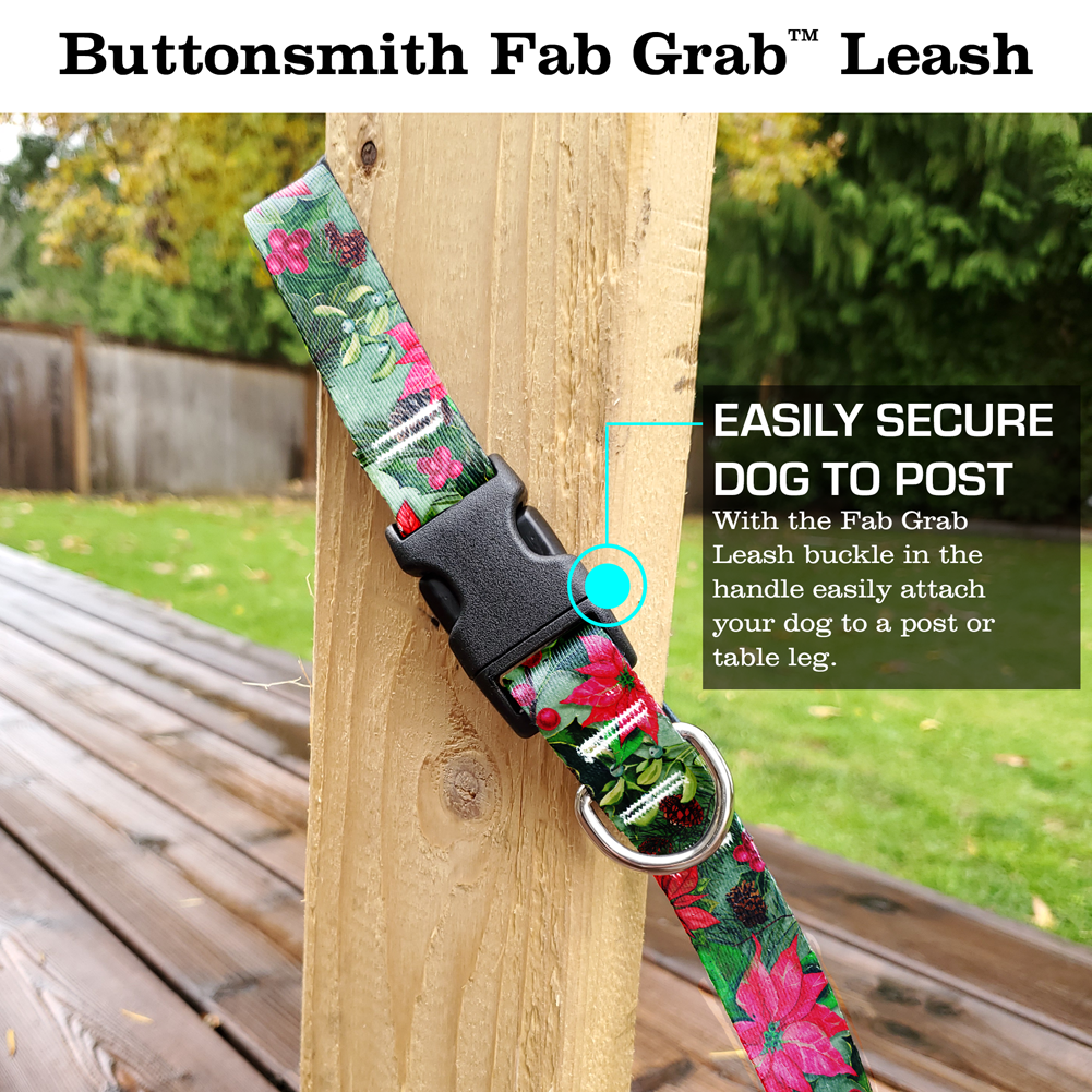 Holiday Flora Fab Grab Leash - Made in USA