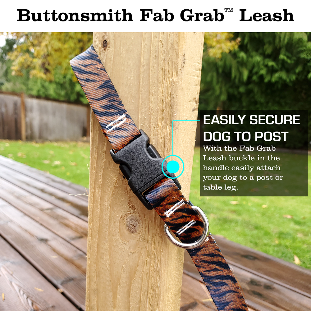 Tiger Fab Grab Leash - Made in USA