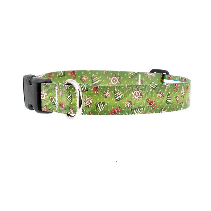 Christmas Cookies Dog Collar - Made in USA