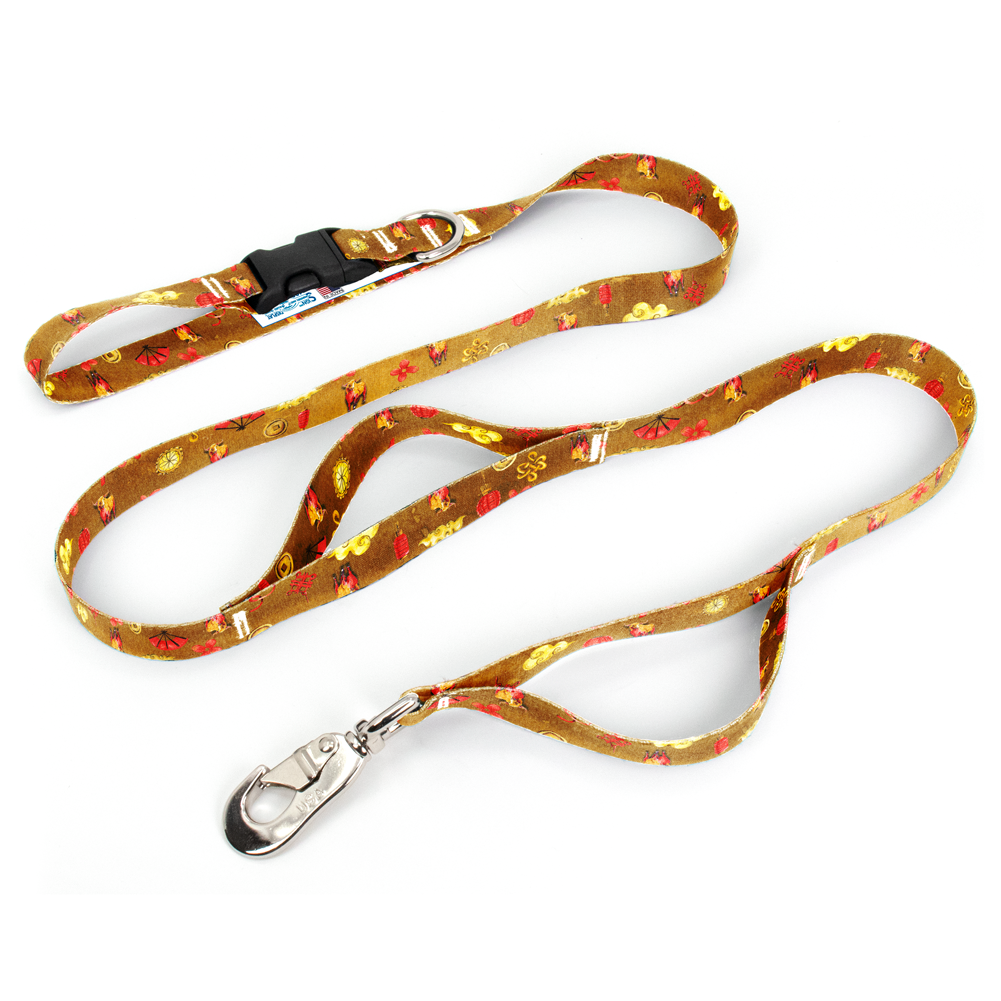 Zodiac Lunar Ox Fab Grab Leash - Made in USA