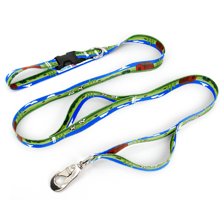 Contented Cows Fab Grab Leash - Made in USA